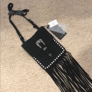 Tasseled purse from Zara